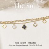  Lắc Tay Titan Double Layer Black Lou - Mẫu 48 