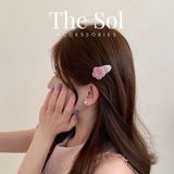  Kẹp Tóc Hàn Quốc Aragonite Flower - 1 Chiếc 