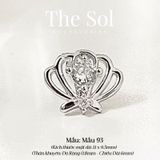  Khuyên Tai Thép Xi Mạ The Shell - Mẫu 93 