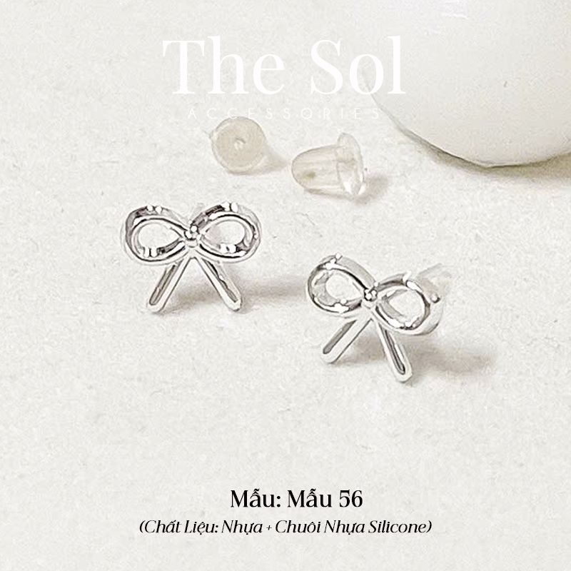  Bông Tai Nhựa 7K - BTN001 / BTN002 / BTN003 / BTN004 