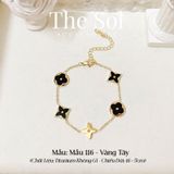 Lắc Tay Titan Black Louis Rhombus & Circle - Mẫu 116 