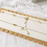  Lắc Chân Titan Charm H 