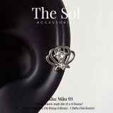  Khuyên Tai Thép Xi Mạ The Shell - Mẫu 93 