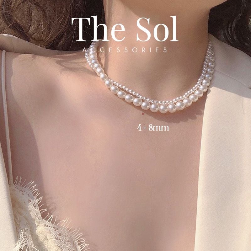  Dây Chuyền Ngọc Trai Basic Pearl - 4mm 