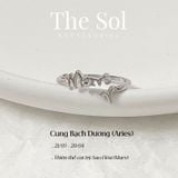  Nhẫn Hàn Quốc Solar Zodiac 