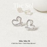  Bông Tai Nhựa 7K - BTN001 / BTN002 / BTN003 / BTN004 