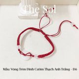  Lắc Tay Hàn Quốc White Quartz & Gems 