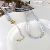  Choker Hàn Quốc Blue Colour 