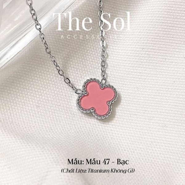  Dây Chuyền Titan Basic Pink Lou 1.1cm - Mẫu 47 
