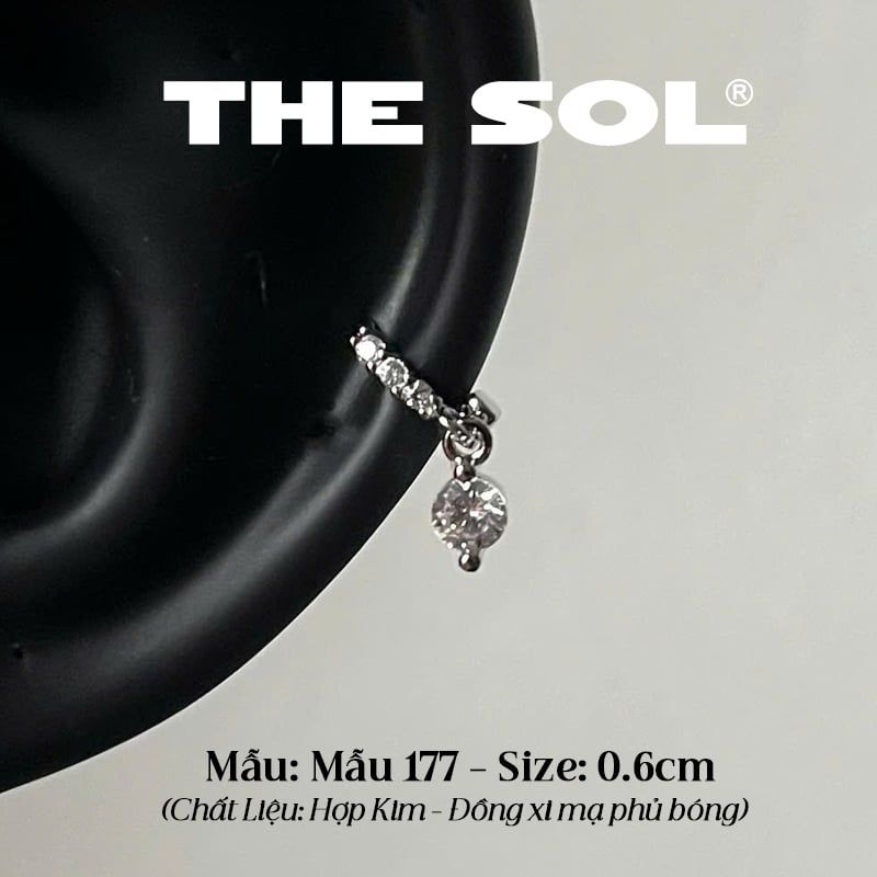  Khuyên Tai Hợp Kim Unisex The Sophie - Mẫu 177 