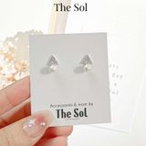  Bông Tai Seropi Dia Triangle Pearl 