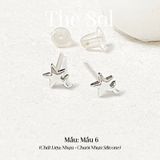  Bông Tai Nhựa 7K - BTN001 / BTN002 / BTN003 / BTN004 