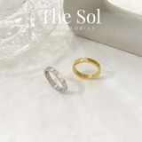  Nhẫn Titan The Basic 3mm 