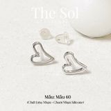  Bông Tai Nhựa 7K - BTN001 / BTN002 / BTN003 / BTN004 