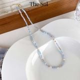  Choker Hàn Quốc Blue Colour 