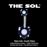  Khuyên Rốn Titan Unisex Diamond Heart 