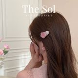  Kẹp Tóc Hàn Quốc Aragonite Flower - 1 Chiếc 