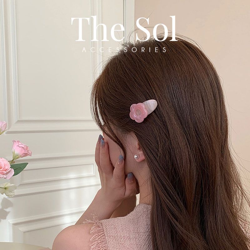  Kẹp Tóc Hàn Quốc Aragonite Flower - 1 Chiếc 