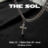  Dây Chuyền Titan Unisex Mini Cross - Mẫu 33 