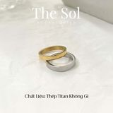  Nhẫn Titan The Basic 3mm 