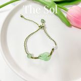  Lắc Tay Hàn Quốc Double Circle Gems 