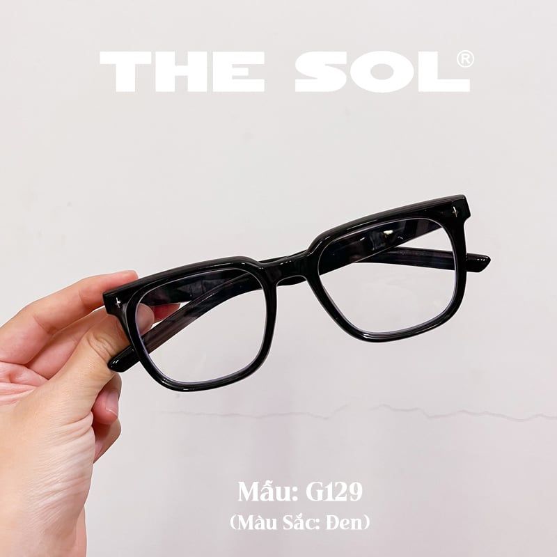  Kính Gọng Nhựa Unisex Mini Silver Star 