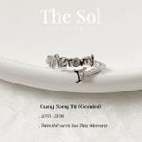  Nhẫn Hàn Quốc Solar Zodiac 