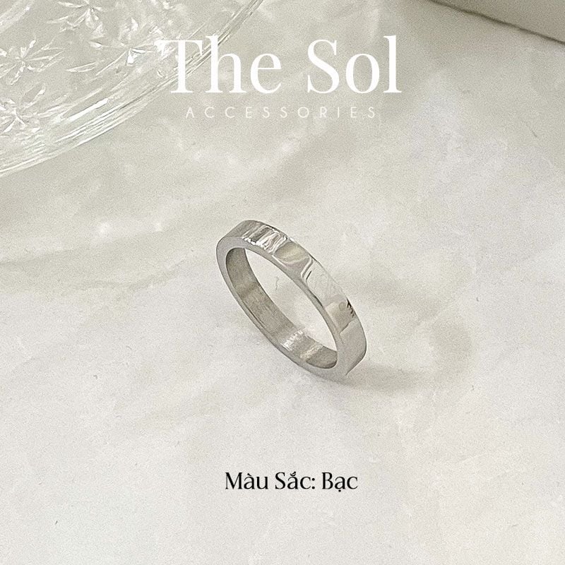  Nhẫn Titan The Basic 3mm 
