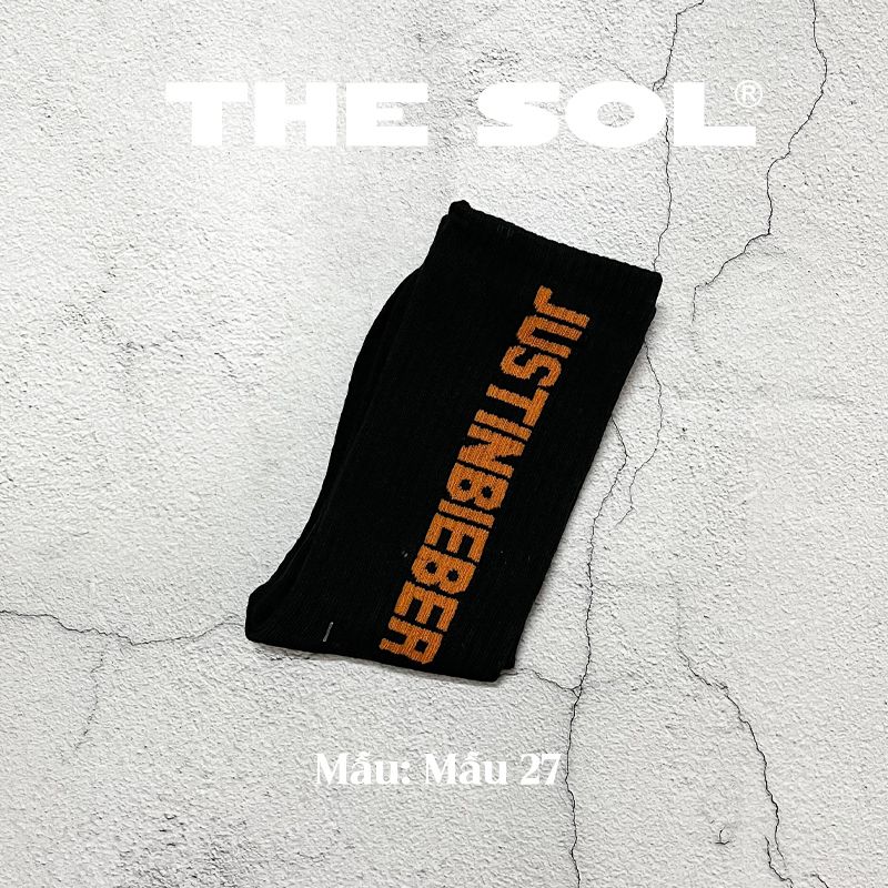  Tất Unisex Cổ Cao - Mẫu 27 