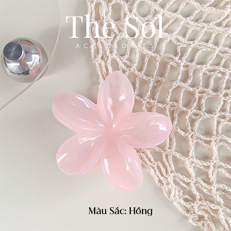  Kẹp Gắp Hàn Quốc Hoa Sứ Basic - 8cm 