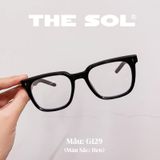  Kính Gọng Nhựa Unisex Mini Silver Star 