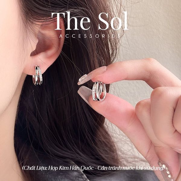  Bông Tai Hàn Quốc The Fancy Hoops 
