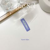  Kẹp Tóc Hàn Quốc Colour Rectangle - 1 Chiếc 