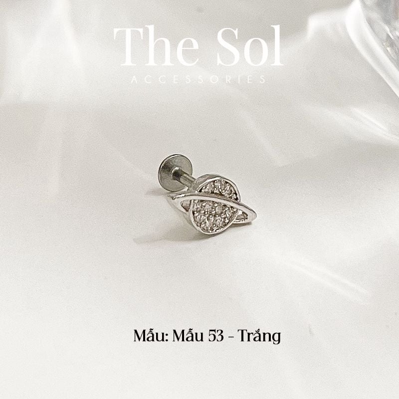 Khuyên Tai Titan Unisex Mini Galaxy – The Sol