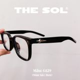  Kính Gọng Nhựa Unisex Mini Silver Star 