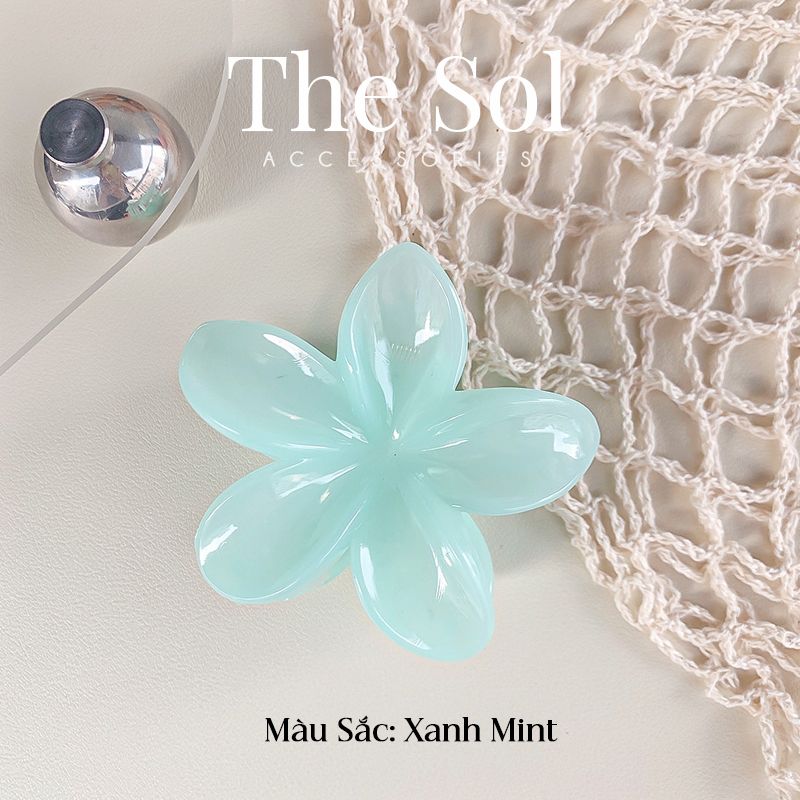  Kẹp Gắp Hàn Quốc Hoa Sứ Basic - 8cm 