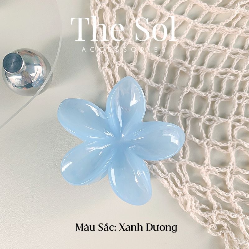  Kẹp Gắp Hàn Quốc Hoa Sứ Basic - 8cm 