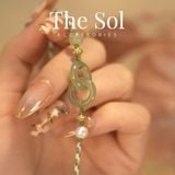  Lắc Tay Hàn Quốc Double Circle Gems 