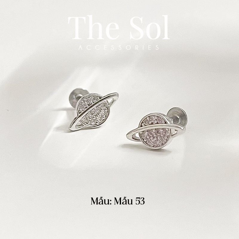 Khuyên Tai Titan Unisex Mini Galaxy – The Sol