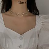  Choker Hàn Quốc Elegant Pearls 