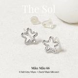  Bông Tai Nhựa 7K - BTN001 / BTN002 / BTN003 / BTN004 