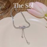  Choker Hàn Quốc Diamond Bow 