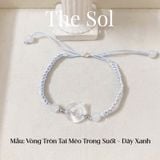  Lắc Tay Hàn Quốc Crystal Cat's Ears 