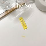  Kẹp Tóc Hàn Quốc Colour Rectangle - 1 Chiếc 