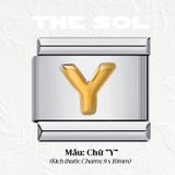  Charm Titan Italian Bracelet - Charm Chữ Cái 