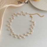  Choker Hàn Quốc Elegant Pearls 