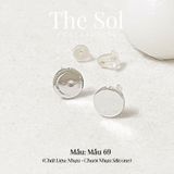  Bông Tai Nhựa 7K - BTN001 / BTN002 / BTN003 / BTN004 