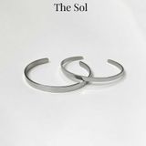  Vòng Tay Titan Unisex The Cuff - 4mm - Mẫu 60 