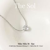  Dây Chuyền Titan Simple Diamond - Mẫu 36 