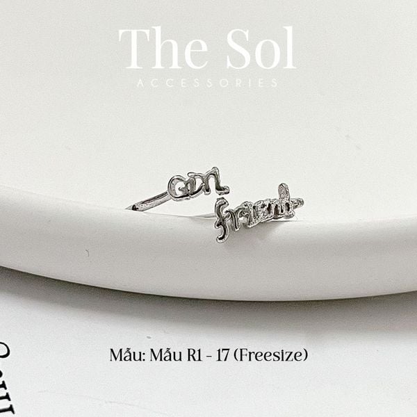  Nhẫn Hàn Quốc 25K - Mẫu 17 